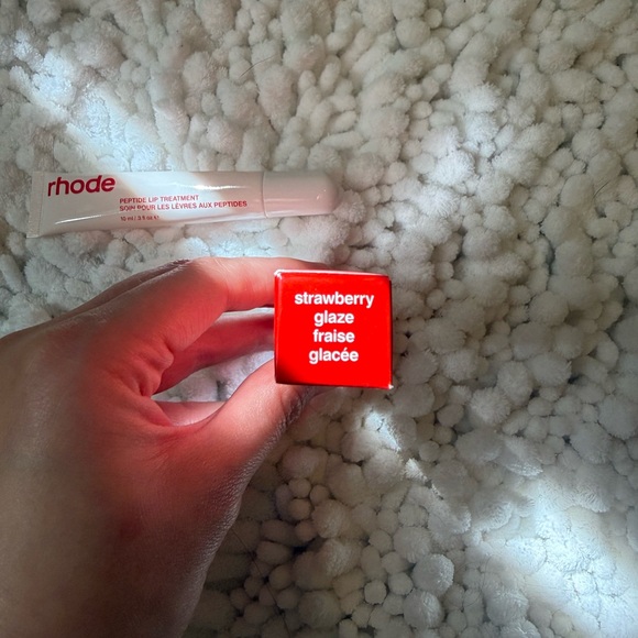 Bundle for @robbyrobb84  NEW Rhode Lip Peptide Treatment Strawberry Glaze - Picture 3 of 6